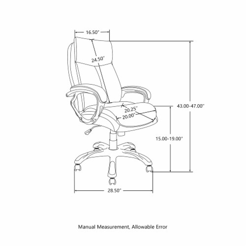 Glitzhome 47 Inch Height Beige Velvet Gaslift Adjustable Swivel Office Chair Perspective: left