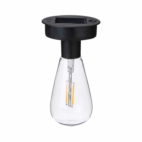 Glitzhome 9.75 Inch Outdoor Solar Light Metal Woven Lantern