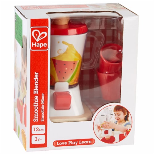 Smoothie Maker Blender Set Wooden Smoothie Machine Juicer Toy With