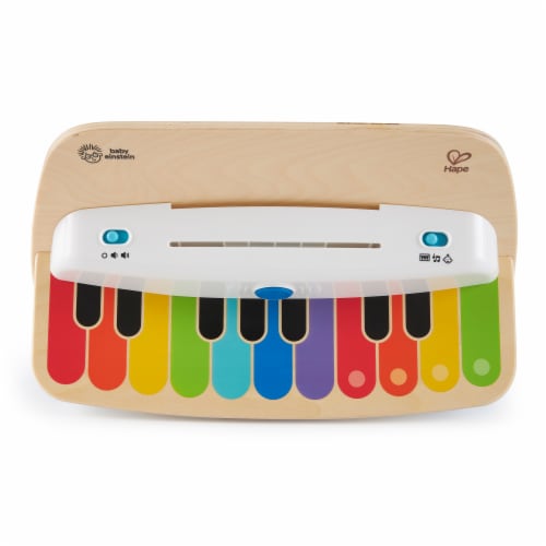 hape wooden educational piano baby toy