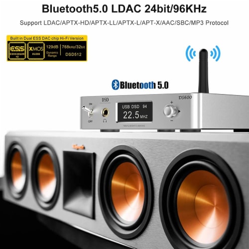 1 Mii Lavaudio DS600 DAC HiFi Bluetooth Audio Stereo Decoder 1 Mii Lavaudio DS600 DAC HiFi Bluetooth Audio Stereo Decoder