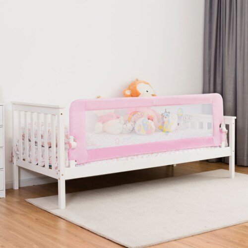 69 Breathable Baby Children Toddlers Bed Rail Guard Safety Swing