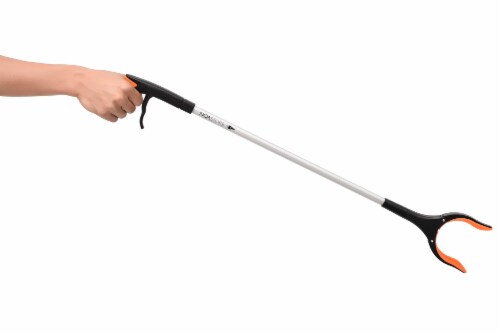 Noa Store Rotating Reacher Grabber - 32  Blue Handy Mobility Aid Perspective: left