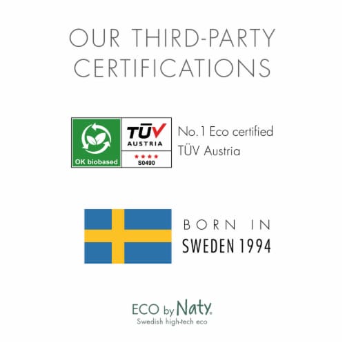 Eco by Naty Compostable Nursing Pads 360 Count Perspective: left