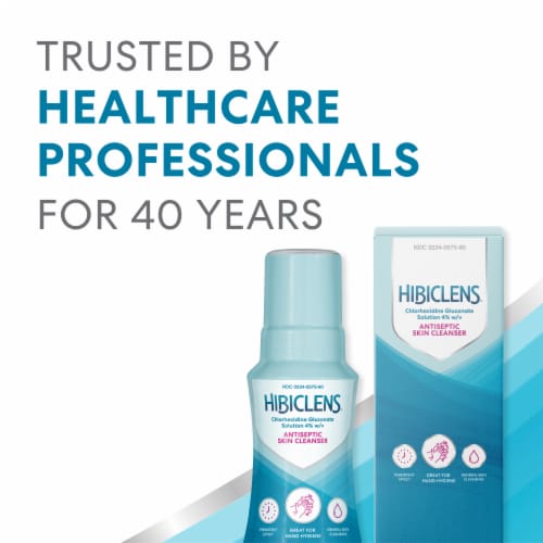 Hibiclens® Antiseptic Skin Cleanser Foam With Pump Perspective: left
