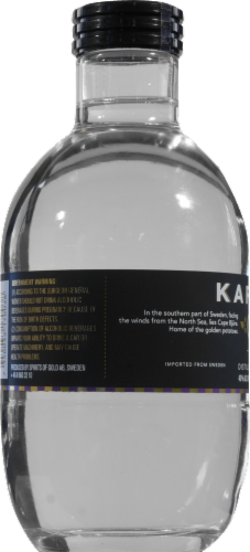 Karlsson's Gold Vodka Perspective: left