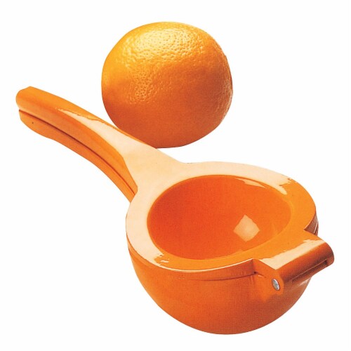 Last Drop Orange Squeezer Lime Manual Press Extracting The Most Juice Possible Perspective: left
