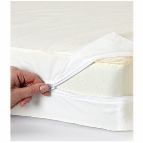 1 Queen Size Zippered Mattress Cover Waterproof Bed Bug Dust Mite Protect  Fabric, 1 - Fry's Food Stores