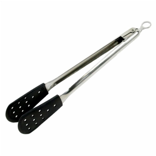 Kitchen Supply 12 Stainless Steel Locking Tongs