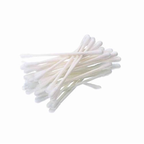 500 Ct Cotton Swabs Double Tipped Q Tip Clean Ear Wax Remover Makeup Applicator Perspective: left