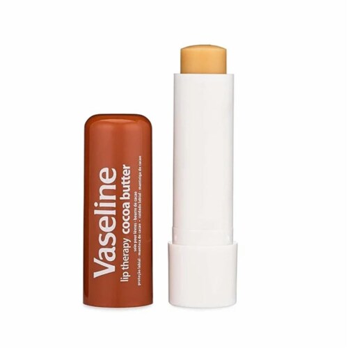 3 Pack Vaseline Lip Therapy Cocoa Butter Moisturizer Dry Lips Petroleum Jelly Perspective: left