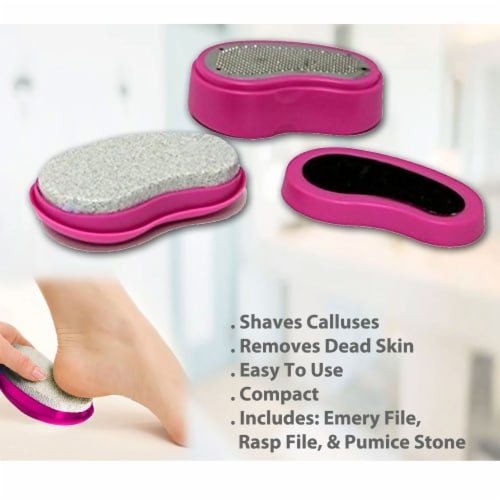 Foot File - Callus Remover Tool for Dead Skin Removal, at Home Pedicure Tools