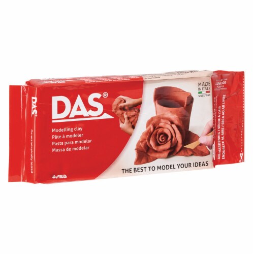 DAS® Terra Cotta Modeling Clay Perspective: left