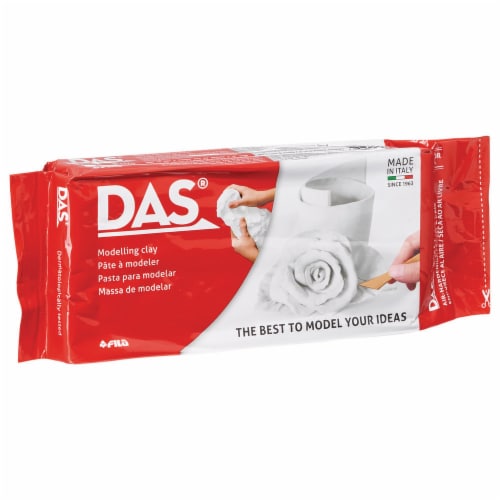 DAS® Modeling Clay - White Perspective: left