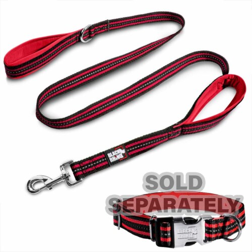 Black Rhino Red Bl Dog Leash 5 Ft Heavy Duty Comfort Handles 5 Ft King Soopers