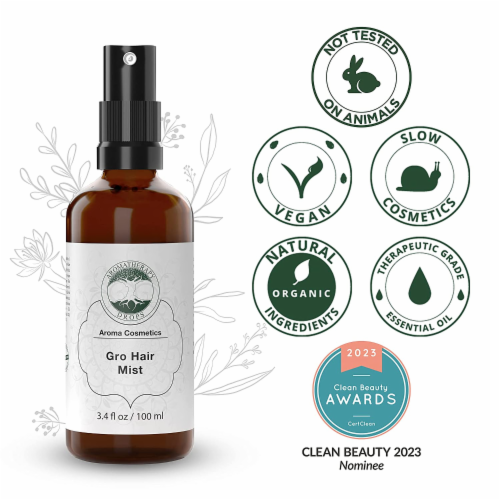 Aromatherapy Drops GRO Hair Mist, Hair Growth Oil, 1 Kroger