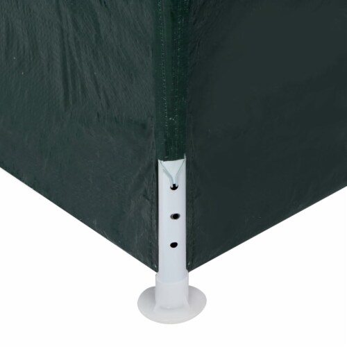 vidaXL Party Tent 9.8'x9.8' Green Perspective: left
