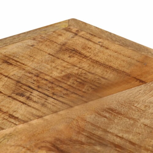 vidaXL Coffee Table 35.4 x17.7 x13.8 Solid Mango Wood Perspective: left