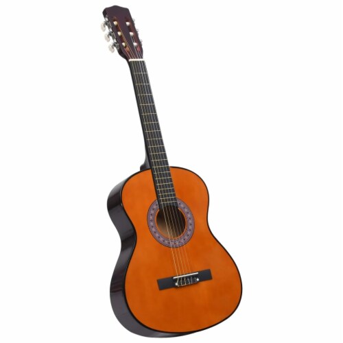 vidaXL 8 Piece Classical Guitar Kids and Beginner Set 3/4 36 Perspective: left