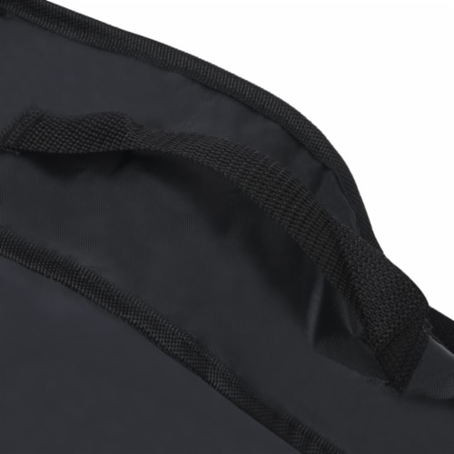 vidaXL Guitar Bag for 3/4 Classical Guitar Black 37 x13.8 Fabric Perspective: left