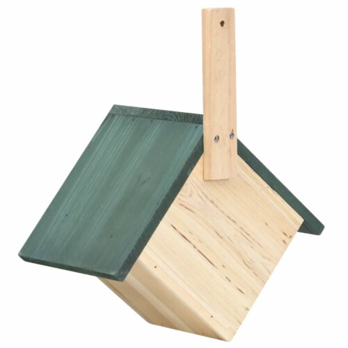 vidaXL Bird Houses 4 pcs 9.4 x6.3 x11.8 Firwood Perspective: left