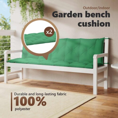 Vidaxl Cushion For Swing Chair Green 70.9 Fabric Perspective: left