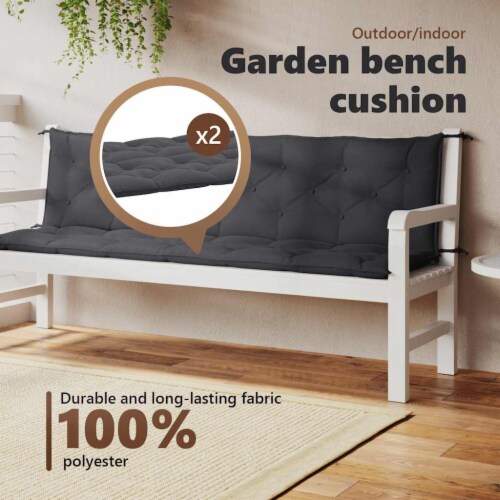 Vidaxl Cushion For Swing Chair Anthracite 78.7  Fabric Perspective: left