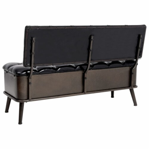 Ottoman bench with backrest deals
