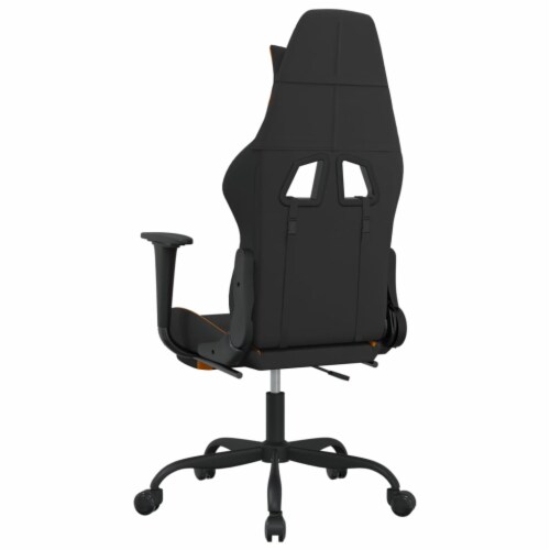 White and orange gaming chair clearance