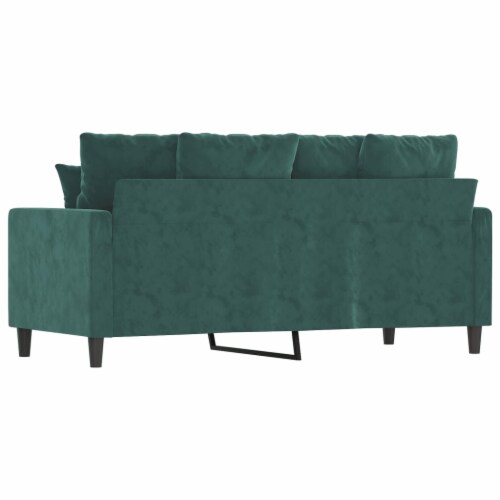 vidaXL 2 Seater Sofa Dark Green 55.1 Velvet 140 cm City Market