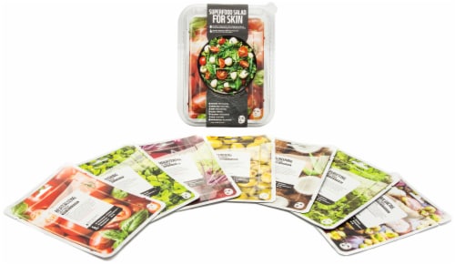 Farmskin Superfood Tomato Salad Face Mask Set Perspective: left