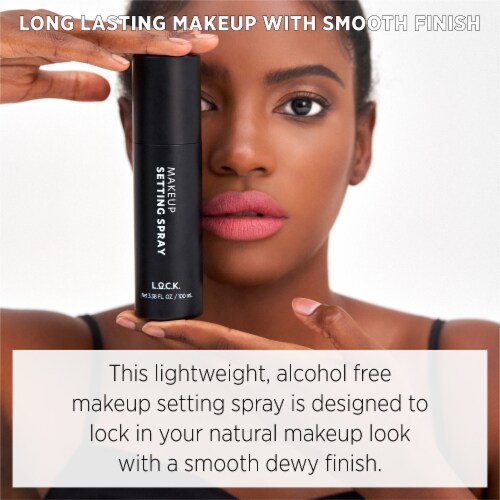 L.O.C.K. Makeup Setting Spray Perspective: left