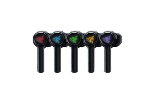 Razer Hammerhead True Wireless (2nd Generation) Bluetooth Gaming Earbuds Perspective: left