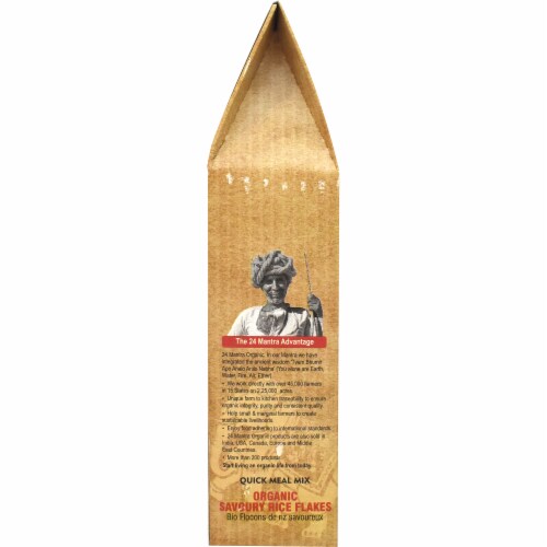 24 Mantra Organic Savoury Rice Flakes Kanda Poha Perspective: left
