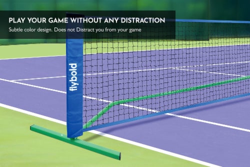 flybold Pickleball Net | Regulation Size | Lightweight & Sturdy Perspective: left
