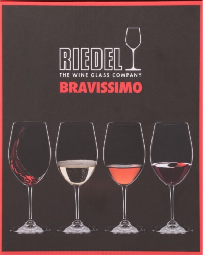 Riedel Bravissimo Wine Glasses Perspective: left