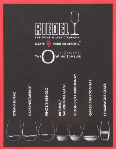 Riedel The O Wine Tumbler Set Perspective: left