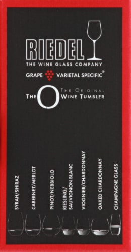 Riedel® O Stemless Champagne Flutes Perspective: left