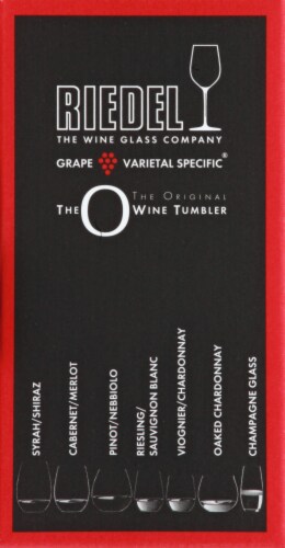 Riedel® O Stemless Champagne Flutes Perspective: left