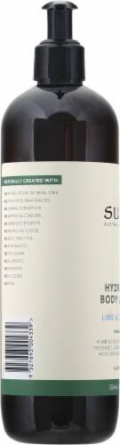 Sukin® Lime & Coconut Hydrating Body Lotion Perspective: left