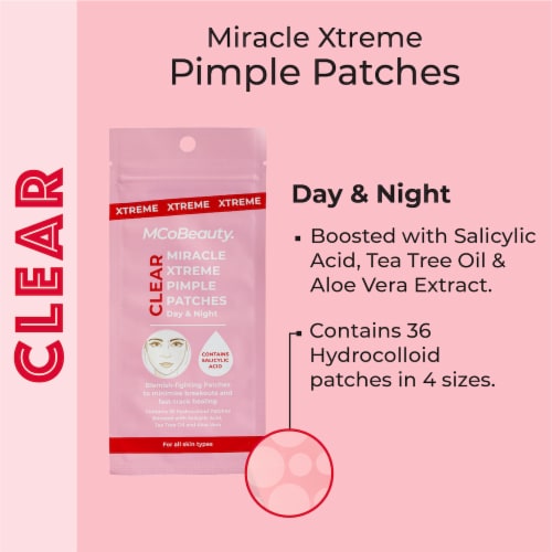 MCoBeauty Clear Miracle Pimple Patch Intense Perspective: left