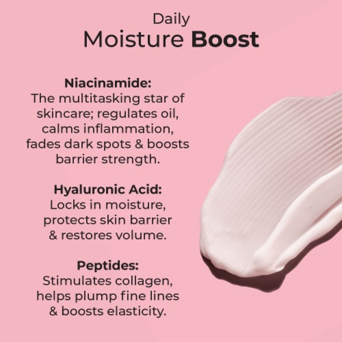 MCoBeauty Hydrate Daily Moisture Boost Facial Moisturizer For Normal To Dry Skin Perspective: left