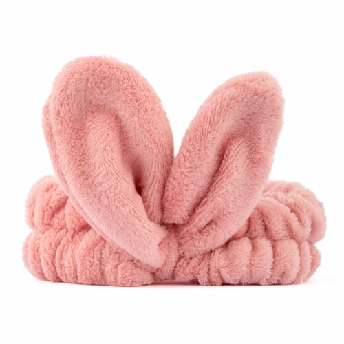 MCoBeauty Super Soft Cosmetic Headband & Wristband Set Perspective: left