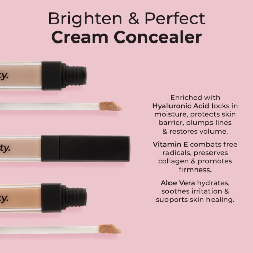 MCoBeauty® Brighten & Perfect Cream Concealer - Medium/Deep 2.5 Perspective: left