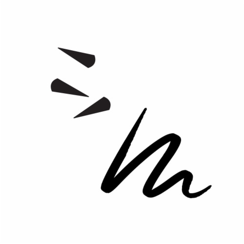 MCoBeauty Mini Winged Eyeliner with Precision Felt Tip - Black Perspective: left
