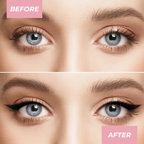  MCoBeauty Pro Smudge Eyeliner with Double Ended Tool - Black Perspective: left