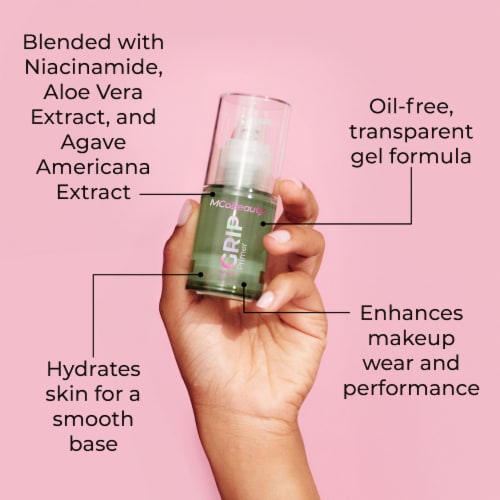MCoBeauty® Makeup Grip Primer Perspective: left