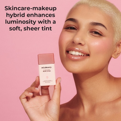 MCoBeauty® Super Glow Blush Drops - Blush Pink Perspective: left