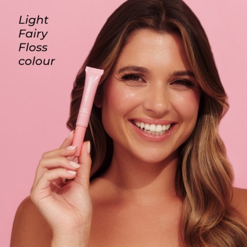 MCoBeauty® Glass Lip Gloss - Fairy Floss Perspective: left