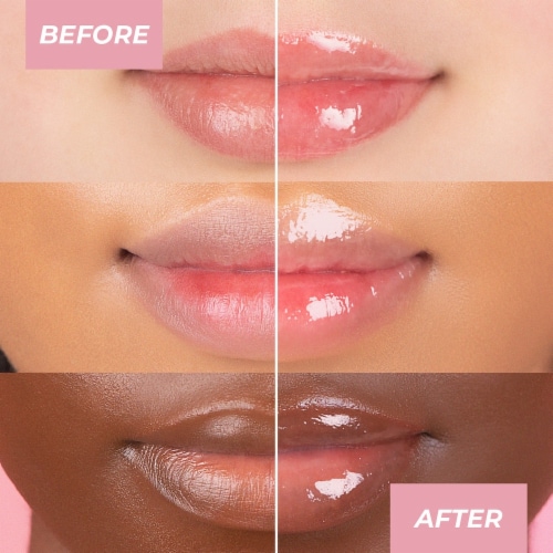 MCoBeauty Jelly Gloss Melon Crush Perspective: left